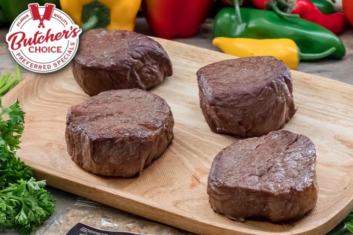 Strips and Filets 4-Steak Gift Pack