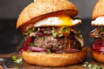 Dry Aged Steak Burgers